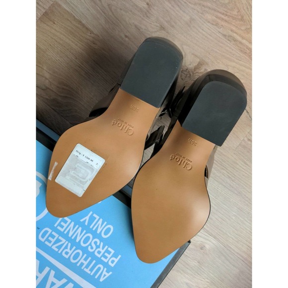 Chloe Rylee Caged Suede Taupe Buckle Ankle Boots - Picture 12 of 13